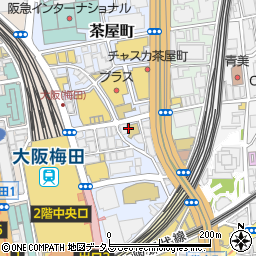 SELECT　CLINIC　大阪院周辺の地図