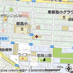 都島児童センター周辺の地図