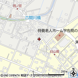 静岡県浜松市中央区雄踏町山崎3796周辺の地図