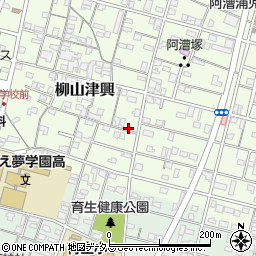三重県津市柳山津興1453-1周辺の地図