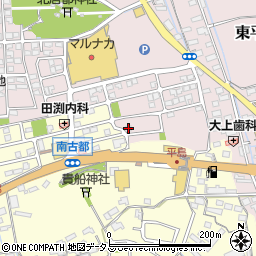 岡山県岡山市東区東平島1628-11周辺の地図