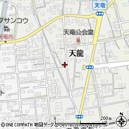 静岡県磐田市天龍387-3周辺の地図