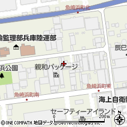 株式会社ダビオ　魚崎工場周辺の地図