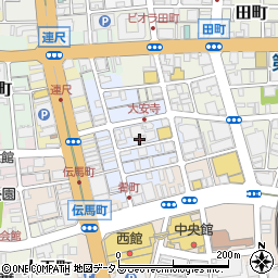 静岡県浜松市中央区肴町周辺の地図