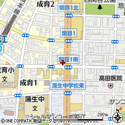セブンイレブン大阪関目１丁目南店周辺の地図