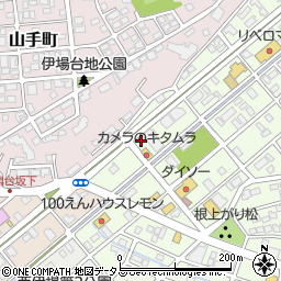 カメラのキタムラ鴨江店周辺の地図