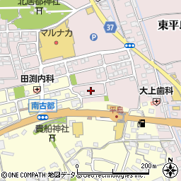 岡山県岡山市東区東平島1628-13周辺の地図