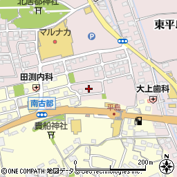 岡山県岡山市東区東平島1628-13周辺の地図