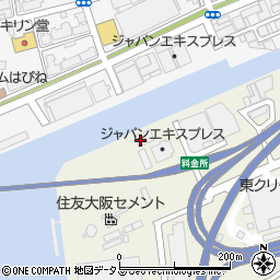 兵庫県神戸市東灘区魚崎浜町3周辺の地図