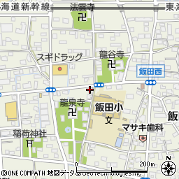 静岡県浜松市中央区飯田町969周辺の地図