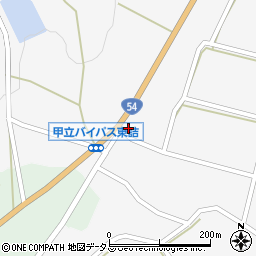 広島県安芸高田市甲田町下甲立1023周辺の地図