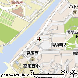 武庫川団地２７号棟周辺の地図