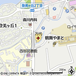イセヅドライ　万代鶴舞店周辺の地図