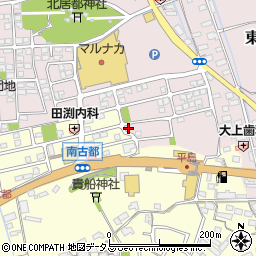 岡山県岡山市東区東平島1628-3周辺の地図