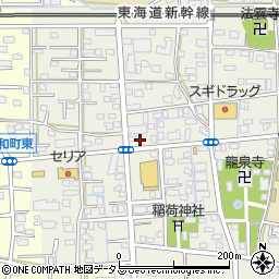 静岡県浜松市中央区飯田町703周辺の地図