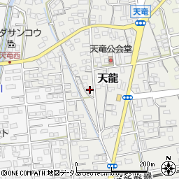 静岡県磐田市天龍387周辺の地図