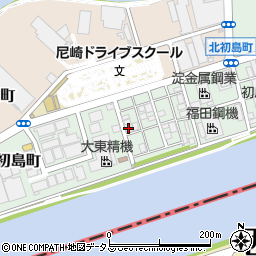 鍵の１１０番ＪＲ尼崎・立花・塚口・加島・塚本センター周辺の地図