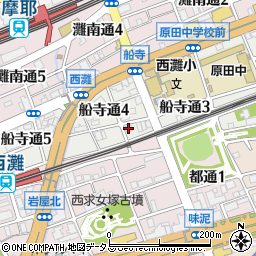 辻川マンション周辺の地図