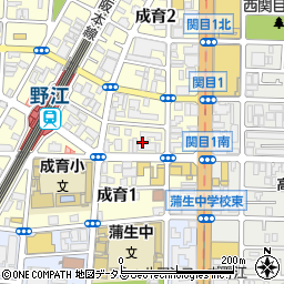 野江センチュリーマンション周辺の地図