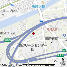 兵庫県神戸市東灘区魚崎浜町7周辺の地図