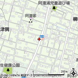 三重県津市柳山津興659-1周辺の地図