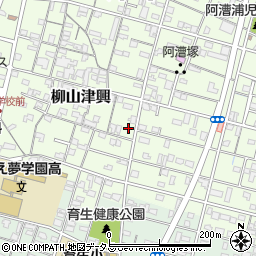 三重県津市柳山津興1453周辺の地図
