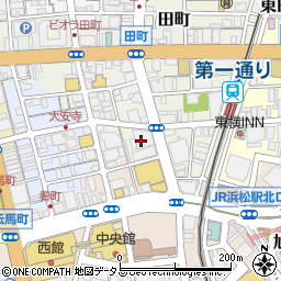静岡銀行浜松営業部周辺の地図