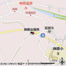 榊原公民館周辺の地図