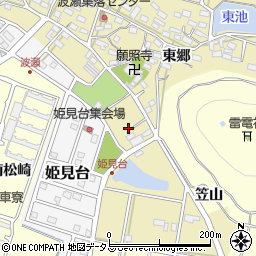 愛知県田原市波瀬町波瀬前周辺の地図