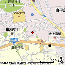 岡山県岡山市東区東平島1628-8周辺の地図