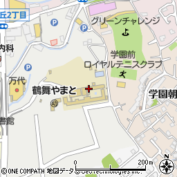 奈良市立学童保育所鶴舞バンビーホーム周辺の地図