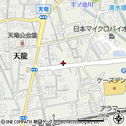 静岡県磐田市天龍418周辺の地図