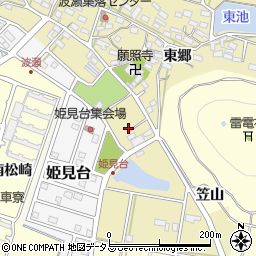 愛知県田原市波瀬町（波瀬前）周辺の地図