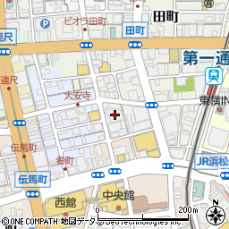 浜松出世横丁周辺の地図