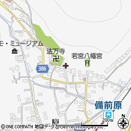 岡山県岡山市北区原977周辺の地図