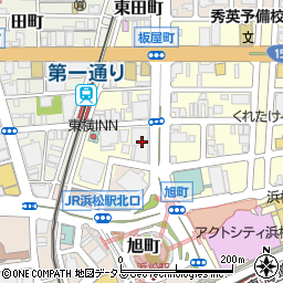 メガネの吉田屋周辺の地図