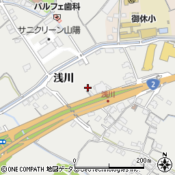 岡山県岡山市東区浅川320周辺の地図