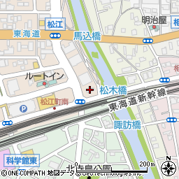 中部電力松江変電所周辺の地図