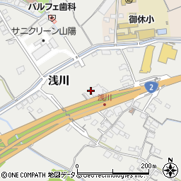 岡山県岡山市東区浅川175周辺の地図