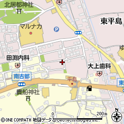 岡山県岡山市東区東平島1628-10周辺の地図