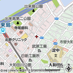大和田住宅周辺の地図