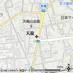 静岡県磐田市天龍397周辺の地図