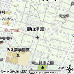 三重県津市柳山津興1449周辺の地図