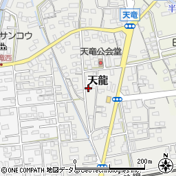 静岡県磐田市天龍388周辺の地図