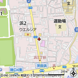 高山医院周辺の地図
