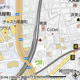 太陽ノ塔別館 中崎町周辺の地図