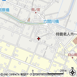 静岡県浜松市中央区雄踏町山崎3828周辺の地図