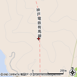 菊水山トンネル周辺の地図