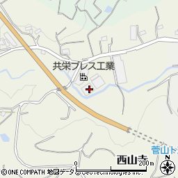 静岡県牧之原市西山寺295-1周辺の地図