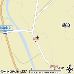 広島県山県郡北広島町蔵迫111周辺の地図